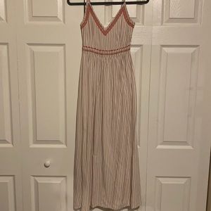 Dusty rose, maxi dress